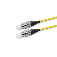 FC/FC Upc Apc kabel Jumper serat optik, jalur tunggal Multi Mode, panjang 1m 1.5m 2m 3m pilihan