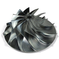Images personnalisées Usinage de précision Turbine à air Turbine à air Turbine CNC Aluminium Métal Fraisage Services d'usinage CNC