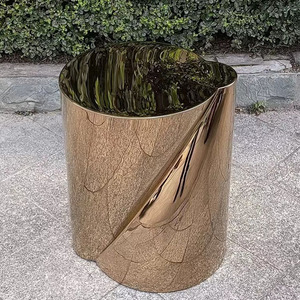 Mesa <span class=keywords><strong>de</strong></span> esquina <span class=keywords><strong>de</strong></span> oficina moderna personalizable Color sólido Brillante Diseño lujoso Mesa <span class=keywords><strong>de</strong></span> centro lateral pequeña para Villa Sala <span class=keywords><strong>de</strong></span> estar Luz - Product Image 5