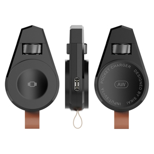 <span class=keywords><strong>Chargeur</strong></span> de voiture sans fil 2-en-1 Type-C pour <span class=keywords><strong>Apple</strong></span> Watch Series <span class=keywords><strong>11</strong></span>/SE 3 & <span class=keywords><strong>Pro</strong></span> 3 (5W) – <span class=keywords><strong>Chargeur</strong></span> de voyage compact - Product Image 5