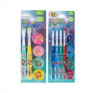 Cepillo de Dientes Desechable Oral Fusion para Niños, Paquete de 8, 24 Unidades/Caja, Cerdas Suaves, para Cuidado Bucal Infantil, Modelo AL1062, Hecho en China - Product Image 1