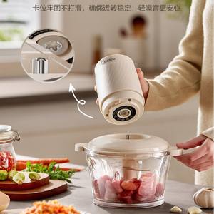 เครื่องบดเนื้อมีเดีย 1.6-2.0 ลิตร เครื่องเตรียมอาหารไฟฟ้าอัตโนมัติสำหรับใช้ในบ้านและหอพัก - Product Image 2