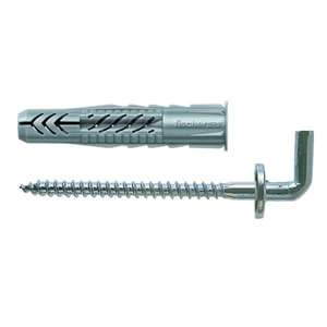 FISCHER - 71555 Tapón universal de nailon con gancho UX R H - EAN 8001132715550 ANCLAJES MECÁNICO - Product Image 1