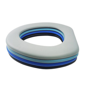 Shi Hong <b>Plastic</b> Commode Seat Round Anti-Slip Universal Portable Toilet Seat <b>Stool</b> Accessories for Elderly - Product Image 1