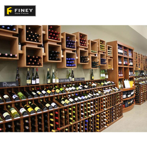 Exhibidores de Botellas para Tiendas de Vinos, Decoración de Exhibición para Licorerías - Product Image 1
