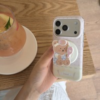 Coque de téléphone IMD à support magnétique pour iPhone 18 Pro, 18 Pro Max, 17, 17 Pro, 17 Pro Max, 16, 16 Pro Max, 15, 15 Pro, 15 Pro Max, 14 Pro Max, 14 Pro, 14, 13 – Coque personnalisable