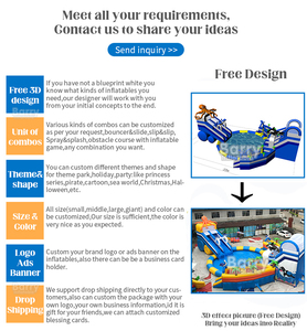 <span class=keywords><strong>Piscine</strong></span> toboggan gonflable en forme de <span class=keywords><strong>dinosaure</strong></span>, château aquatique, parc aquatique, jeu d'extérieur pour enfants - Product Image 5
