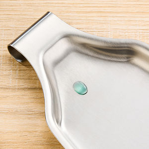 Support de cuillère en acier inoxydable 304 écologique pour ustensiles de cuisine, lavage à la main uniquement, support de louche à soupe, support de couvercle de casserole, rangement pour collations - Product Image 5