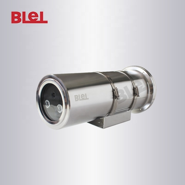 Explosion Proof Network Bullet IP Camera 4MP 1440P Camera IR up to 50m Made of 304stainless Steel Exd IIC T6