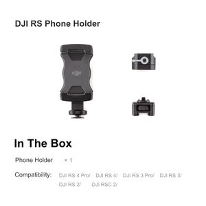 Soporte para Teléfono <span class=keywords><strong>DJI</strong></span> RS para Estabilizador de Gimbal <span class=keywords><strong>DJI</strong></span> RS4 <span class=keywords><strong>RS3</strong></span> <span class=keywords><strong>Pro</strong></span> RS2 RSC2, Imprescindible para Vlog/Streaming - Product Image 2