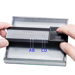 LS200 cam kalınlığı ölçüm cihazı ± 0.5mm hassasiyetle. Çukur cam kalınlık ölçer - Product Image 2