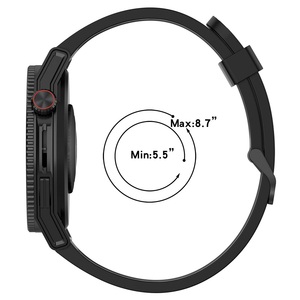 Correa de Reloj Deportiva de Silicona de Repuesto de 20/22 mm para Huawei <span class=keywords><strong>Watch</strong></span> <span class=keywords><strong>GT3</strong></span> <span class=keywords><strong>SE</strong></span>, Correa de Silicona de Doble Color para Huawei - Product Image 3