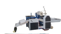 Machine de laminage de film en carton ondulé semi-automatique électrique 1500 avec moteur