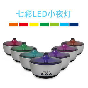 Diffuseur d'huiles essentielles à ultrasons Titan, effet bois, 300 ml, avec lumière LED et humidificateur, pour aromathérapie à domicile ou sur bureau - Product Image 2