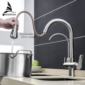 <span class=keywords><strong>Rubinetto</strong></span> da <span class=keywords><strong>Cucina</strong></span> Gourmet <span class=keywords><strong>con</strong></span> Doccetta Estraibile Cromata, Filtro, Acqua Calda e Fredda, Montaggio su Piano - Product Image 3
