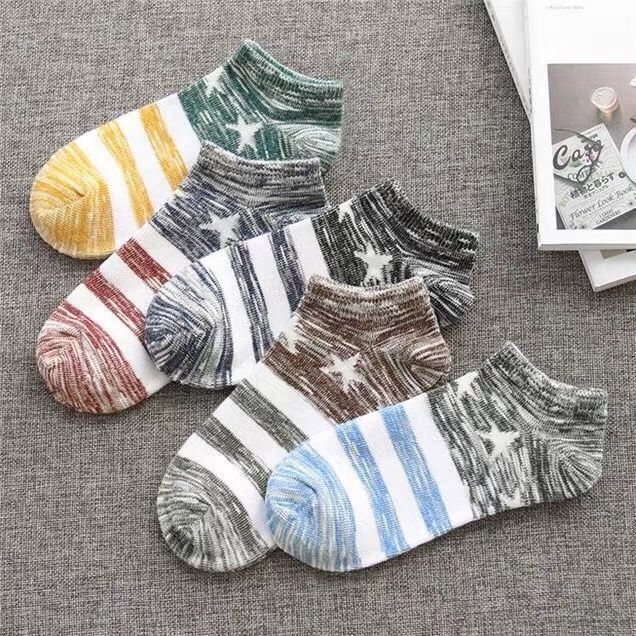 Men's ankle socks [Retro Star]