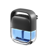 Diffuseur de parfum miniature en plastique pour grille d'aération de voiture, éliminateur d'odeurs, parfum doux non irritant, décoration raffinée