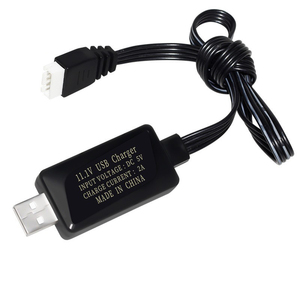 Câble de charge rapide USB universel Rc 2A XH-4P, prise mâle/femelle, échantillon gratuit, noir, <span class=keywords><strong>chargeur</strong></span> de <span class=keywords><strong>batterie</strong></span> lithium 11,1 V - Product Image 3
