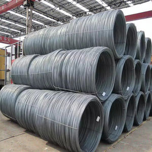 Q355B亜鉛メッキ炭素ワイヤーホット圧延鋼ワイヤー工業用建設・バインディング溶接サービス - Product Image 1