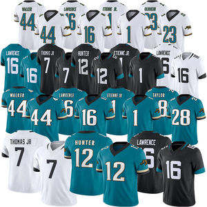 Nueva Camiseta de Jacksonville 2026 # Camiseta de Fútbol Americano Cosida de Travis Hunter, Trevor Lawrence, Brian Thomas Jr. y Travon Walker (Números 12) - Product Image 1