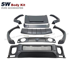 Kit de carrosserie large de Style LB en fibre de verre pour Suzuki Jimny becquet de capot de pare-chocs avant accessoires de voiture JB64 JB74 2018 + - Product Image 6