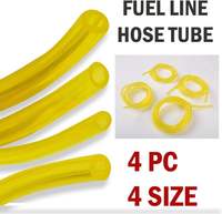 Tube de conduite de carburant en caoutchouc 4 tailles pour 2 cycles de petits moteurs pour tondeuse à chaîne Weedeater Blower Lawnmower-Condition New
