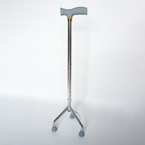 Canne de marche légère en aluminium à quatre pieds antidérapante, réglable en hauteur, avec poignée en T, pour personnes âgées - Offre Spéciale - Product Image 5