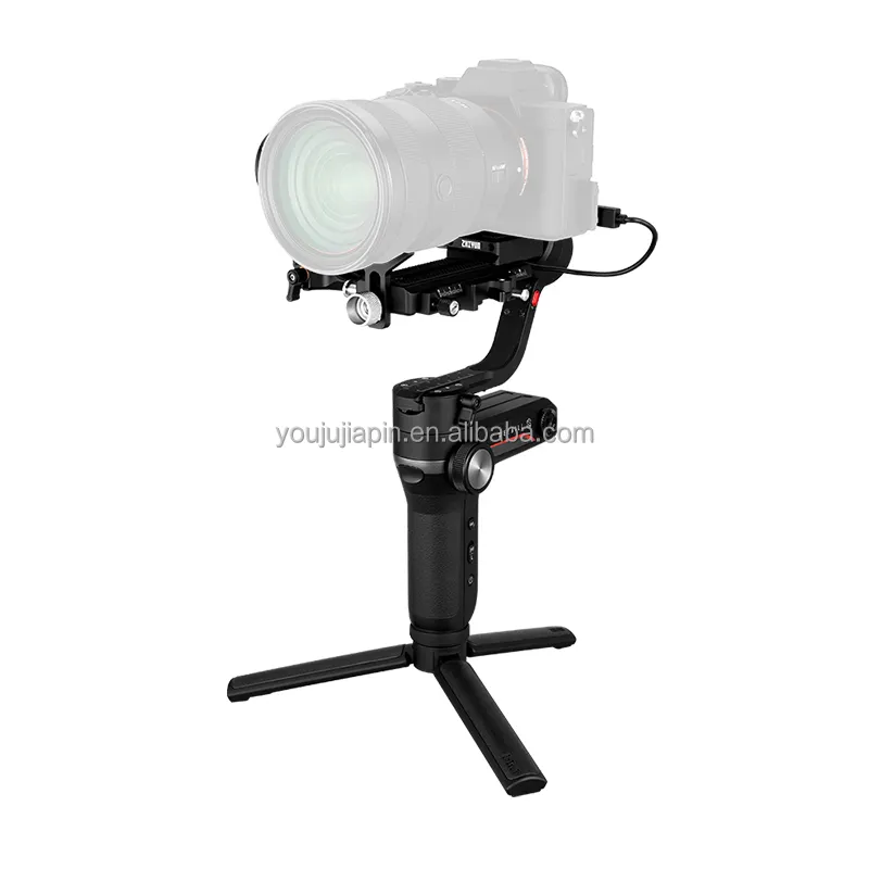 Zhiyun Weebill S 3-Axis el Gimbal sabitleyici el kavrama ile OLED ekran için A3III A7M3 Canon EOS R aynasız kamera