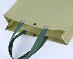 Sac en tissu non tissé personnalisé, écologique, recyclé, imprimé sur mesure, sac de shopping promotionnel, sac de shopping non tissé - Product Image 3