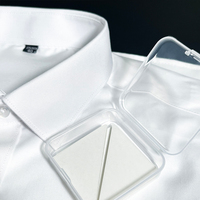 Collier adhésif fixe, renfort, ruban adhésif double face transparent invisible, ruban de façonnage pour vêtements, pour polos homme