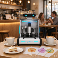 Imprimante 3D alimentaire Panda nouvelle, personnalisable, intelligente, électrique, automatique, contrôlée par Android, facile à utiliser, pour pâte à sucre et peinture alimentaire