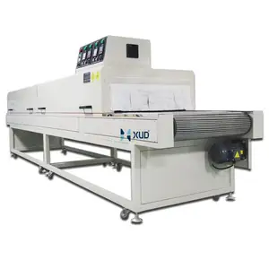 IR removable t-shirts textile curing oven small conveyor dryer screen printing