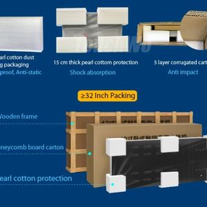 Quiosco de publicidad táctil vertical HD de 43 pulgadas, elevadores interiores todo en uno/soporte de suelo para hospitales, pantalla LCD - Product Image 6