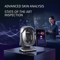 Analizador de Piel Facial Portátil con IA, Máquina Profesional de Análisis de Piel con Almacenamiento en la Nube