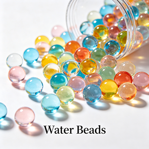 Perlas de Agua de Cristal Coloridas al por Mayor, <span class=keywords><strong>Bolas</strong></span> de <span class=keywords><strong>Hidrogel</strong></span> Súper Absorbentes, Bolitas de Agua, Rellenos Decorativos DIY para Frascos y Jarrones - Product Image 3