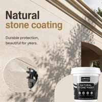 Nouveau produit : Peinture effet pierre naturelle pour une esthétique immédiate et un attrait visuel accru, idéale pour la préparation à la vente de maisons – Peinture effet marbre.
