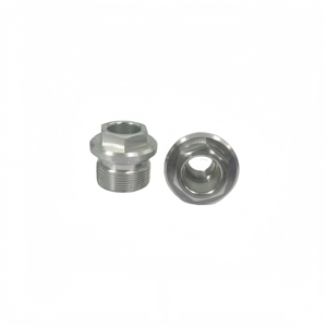 Op maat gemaakte roestvrijstalen CNC-gefreesde draadvonk-geslepen precisie metalen aandrijfbus met onregelmatige boring, industriële koppeling - Product Image 1