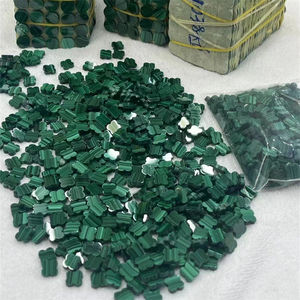 חם מכירה בצבע ירוק טבעי בצבע מלכיט 6-25 מ "מ 4 אבן חן מלכיט עבור תכשיטי צמיד - Product Image 4