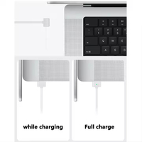 Nylon 140W PD Charge Rapide USB Type C 3 Câble Magnétique pour Mac Pro 14/16 Air 13/15 M2 M3 2 M