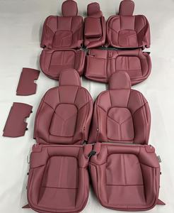Housses de Sièges en Cuir Premium pour Cayenne <span class=keywords><strong>E3</strong></span> avec Revêtement Imperméable pour Porsche - Product Image 4
