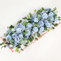 Chemin de table artificiel haut de gamme pour la décoration de tables de mariage - Fabricant en gros