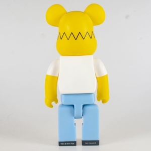 Figura <span class=keywords><strong>de</strong></span> acción articulada <span class=keywords><strong>de</strong></span> oso <span class=keywords><strong>Simpson</strong></span> Bearbricks <span class=keywords><strong>de</strong></span> edición alta, 400%, 28 cm, decorativa - Product Image 5