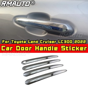 สติ๊กเกอร์ตกแต่งมือจับประตูรถยนต์สำหรับโตโยต้าแลนด์ครุยเซอร์ LC300 2022 ชุดแต่งรถยนต์อุปกรณ์เสริม - Product Image 2