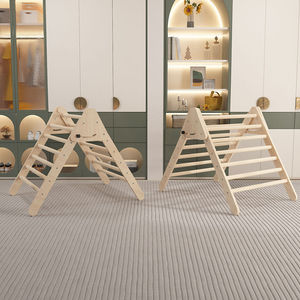 Wooden Children's Climbing <b>Frame</b> Solid Wood Sensory Integration Training Equipment For Indoor <b>Play</b> And Development - Product Image 2