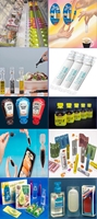 Machine d'emballage automatique pour gels énergétiques, gels douche, produits sportifs, sachets à ouverture facile, sauces salade/ketchup
