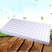 Plaques de culture flottantes en mousse blanche réutilisable pour légumes, herbes médicinales, tabac séché à la fumée et culture hydroponique