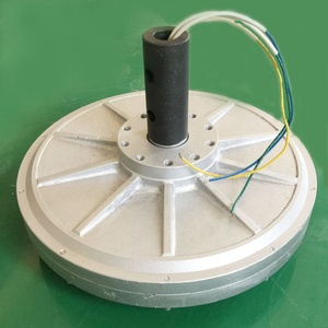 Alternador de imanes trifásico sin núcleo de 5000W y 150 RPM, adecuado para bajas RPM, con bajo par de arranque, generador de CA de 96V - Product Image 5