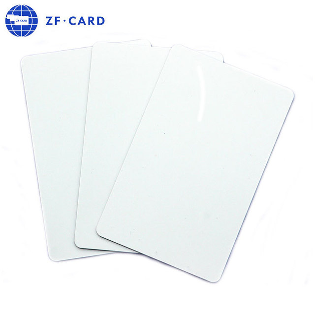 PVC Plastic RFID Blank Card MIFARE(R) DESFire(R) EV2 2K/4K/8K Inkjet Printer Smart Card With Chip for Access Control Card