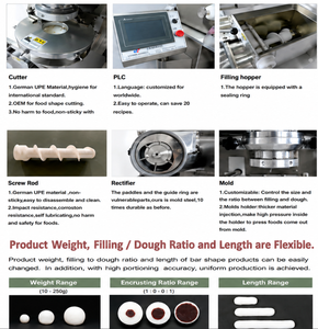 Chaîne de production automatique de machines à fabriquer <span class=keywords><strong>le</strong></span> Kibbeh et <span class=keywords><strong>le</strong></span> Kubba à usage commercial, pour <span class=keywords><strong>le</strong></span> remplissage de viande, de noix, de noyaux et de noisettes - Product Image 3