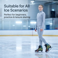 Patins à glace de location Yijiu Mini, imperméables, résistants à l'usure, en tissu et matériau PU, pour sports de plein air
